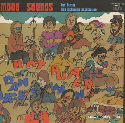 HOT BUTTER / DAN LACKSMAN ASSOCIATION moog sounds SWF-8025-26