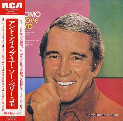 COMO, PERRY and i love you so RCA-5079