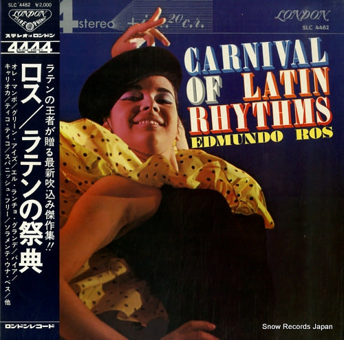 ROS, EDMUNDO carnival of latin rhythms SLC4482