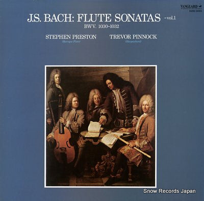 PRESTON, STEPHEN bach; flute sonatas-vol.1 K20C9493