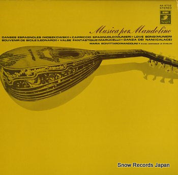SCIVITTARO, MARIA musica per mandolino AA-8702