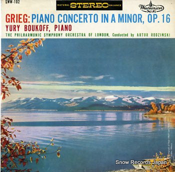 BOUKOFF, YURY grieg; piano concerto in a minor, op.16 SWW-102