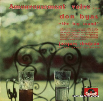 DENJEAN, JACQUES amoureusement votre don byas "the big sound" 46125