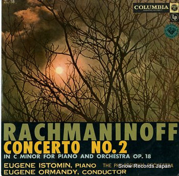 ISTOMIN, EUGENE rachmaninoff; concerto no.2 in c minor for piano and orchestra op.18 ZL-58