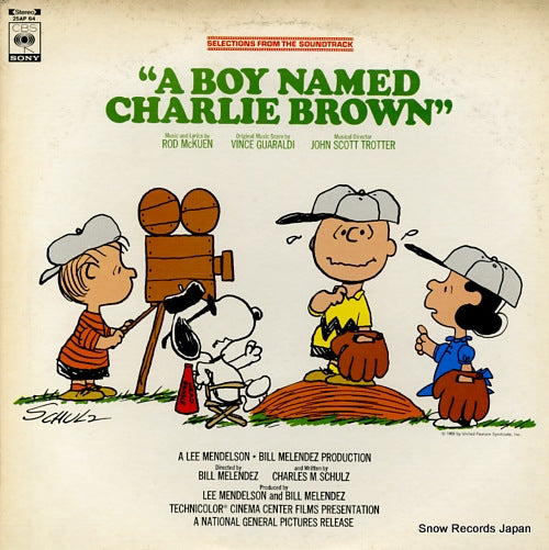 SOUNDTRACK a boy named charlie brown 25AP64