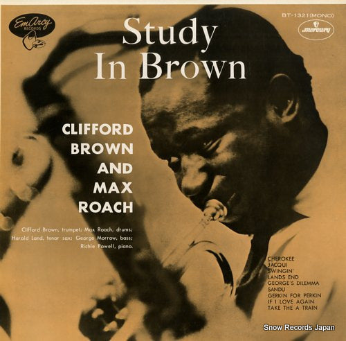 BROWN, CLIFFORD, AND MAX ROACH study in brown BT-1321