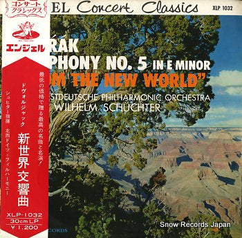 SCHUCHTER, WILHELM dvorak; stmphony no.5 in e minor from the new world XLP-1032