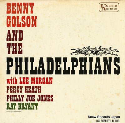 GOLSON, BENNY benny goldson and the philadelphians LAX3119