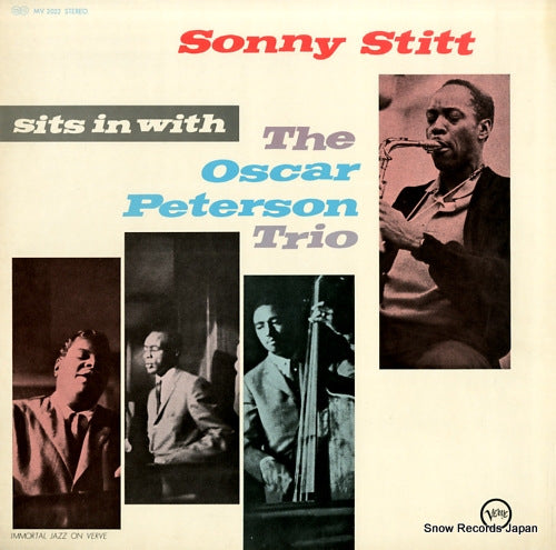 STITT, SONNY sonny stitti sits in with the oscar peterson trio MV2022