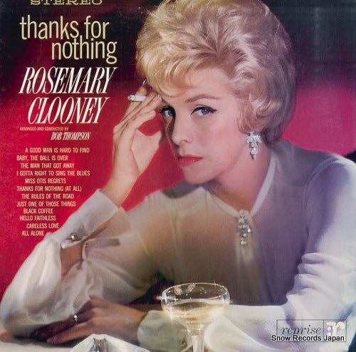 CLOONEY, ROSEMARY thanks for nothing P-6158R