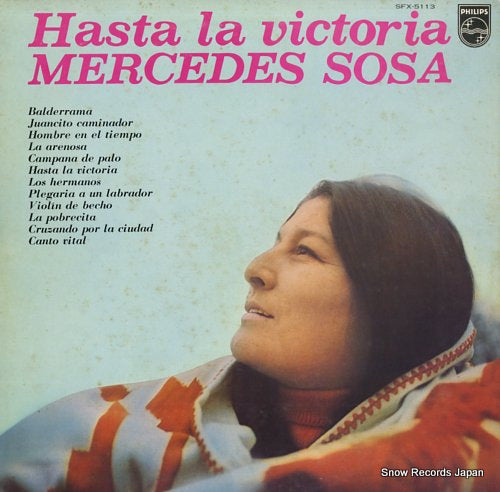 SOSA, MERCEDES hasta la victoria SFX-5113
