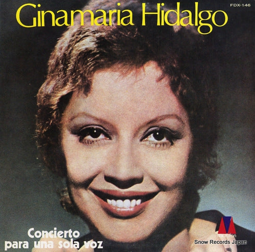 HIDALGO, GINAMARIA concierto para una sola voz FDX-146