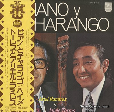 RAMIREZ, ARIEL, Y JAIME TORRES con piano y con charango SFX-5107