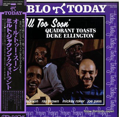 QUADRANT quardrant toasts duke ellington / all too soon 28MJ3005
