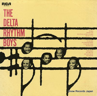 DELTA RHYTHM BOYS, THE presenting the delta rhythm boys RA-5610