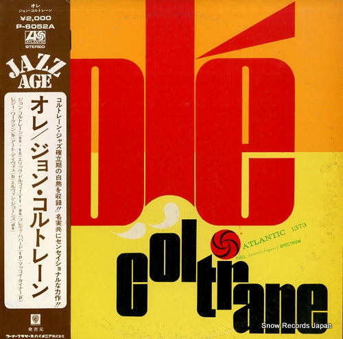 COLTRANE, JOHN ole coltrane P-6052A