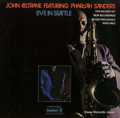 COLTRANE, JOHN live in seattle AS-9202-2