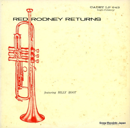 RODNEY, RED red rodney returns MJ-1007M