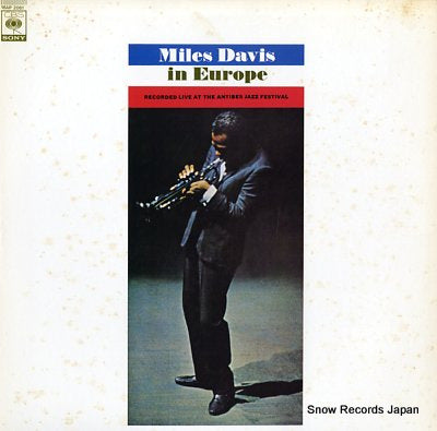 DAVIS, MILES miles davis in europe 18AP2061