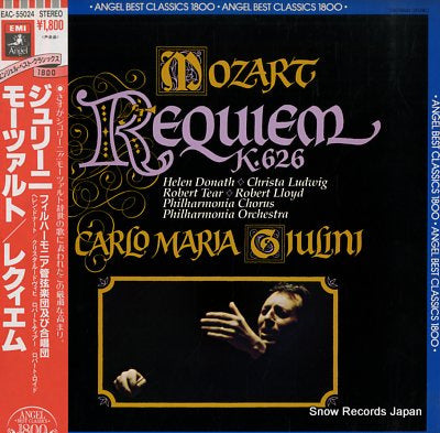 GIULINI, CARLO MARIA mozart; requiem k.626 EAC-55024