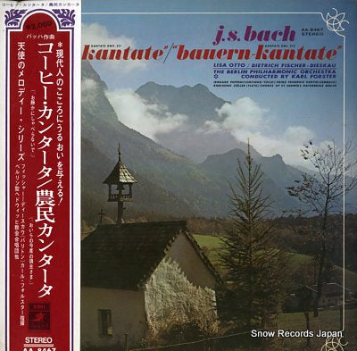 FORSTER, KARL bach; kaffee-kantate / bauern-kantate AA-8467