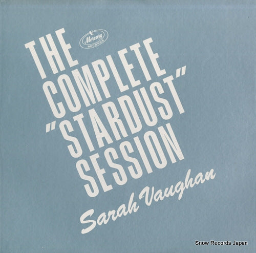 VAUGHAN, SARAH the complete stardust session SNP-133