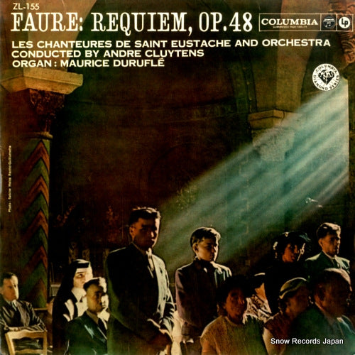CLUYTENS, ANDRE faure; requiem, op.48 ZL-155
