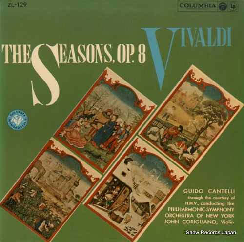 CANTELLI, GUIDO vivaldi; the seasons op.8 ZL-129
