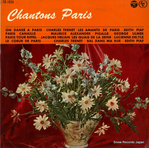 V/A chantons paris TD-1034