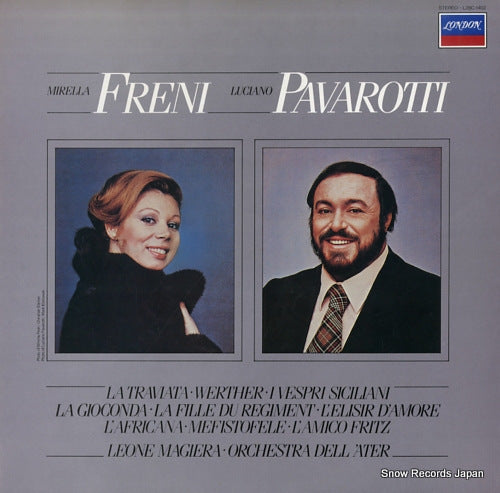 FRENI, MIRELLA, AND LUCIANO PAVAROTTI fleni and pavarotti in concert L28C-1402