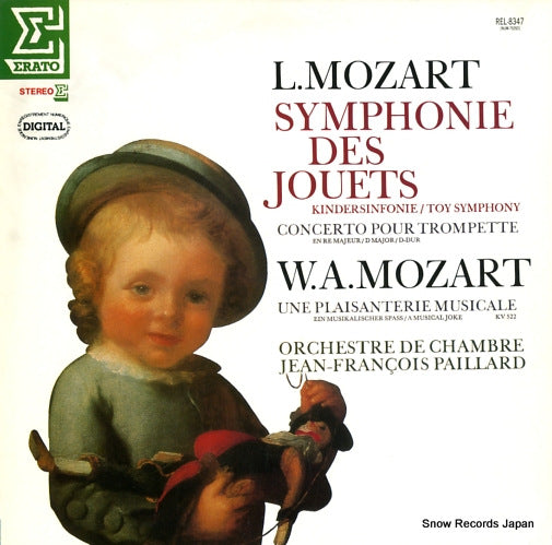PAILLARD, JEAN-FRANCOIS l.mozart; symphonie des jouets REL-8347