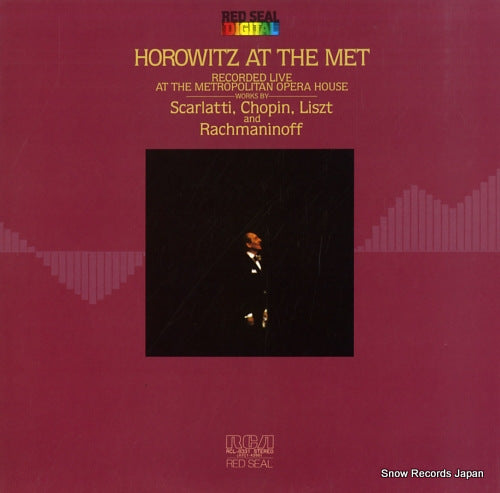 HOROWITZ, VLADIMIR horowitz at the met RCL-8331