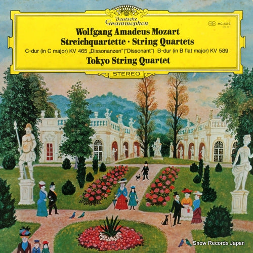 TOKYO STRING QUARTET mozart; streichquartette c-dur kv465 "dissonanzen" MG2493