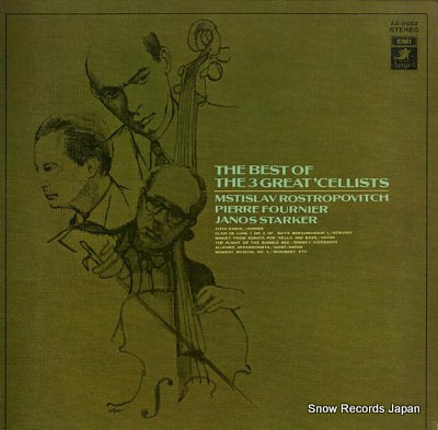 ROSTROPOVITCH, MSTISLAV the best of the 3 great 'cellists AA-8662