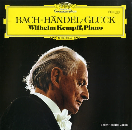 KEMPFF, WILHELM bach; handel gluck MG1015