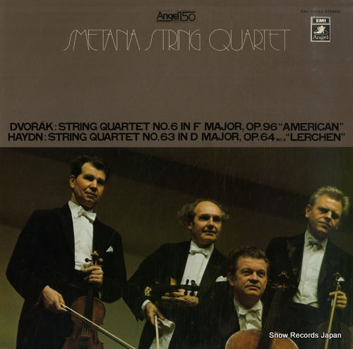 SMETANA STRING QUARTET dvorak; string quartet no.6 "american" EAC-70140