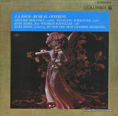 REDEL, KURT bach; musical offering OS-821-R