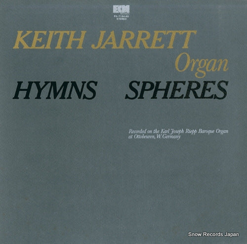 JARRETT, KEITH hymns spheres PA-7164