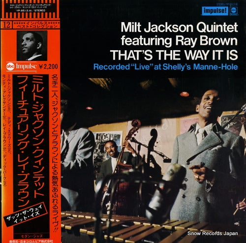 JACKSON, MILT that's the way it is YP-8512-AI