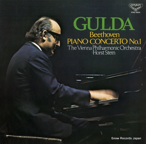 GULDA, FRIEDRICH beethoven; piano concerto no.1 K15C-9032