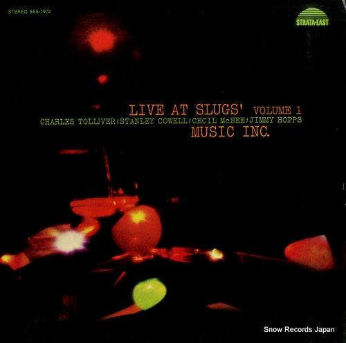 TOLLIVER, CHARLES live at slugs' volume1 music inc. SES-1972