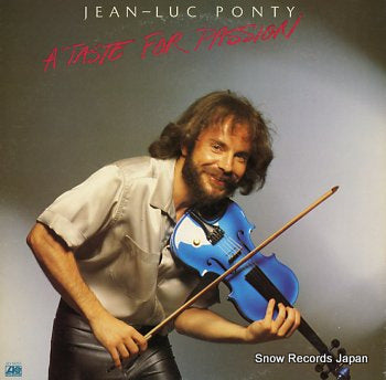 PONTY, JEAN-LUC a taste for passion P-10754A
