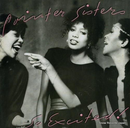 POINTER SISTERS so excited PLR-25001