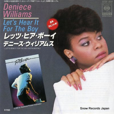 WILLIAMS, DENIECE let's hear it for the boy 07SP800