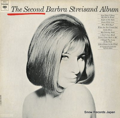 STREISAND, BARBRA the second barbra streisand album KCS8854