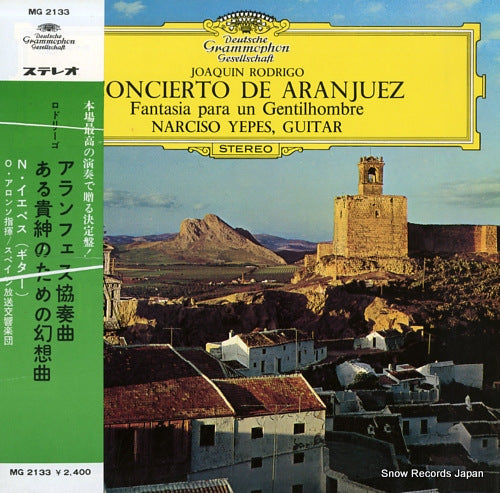 YEPES, NARCISO joaquin rodrigo; concierto de aranjuez MG2133