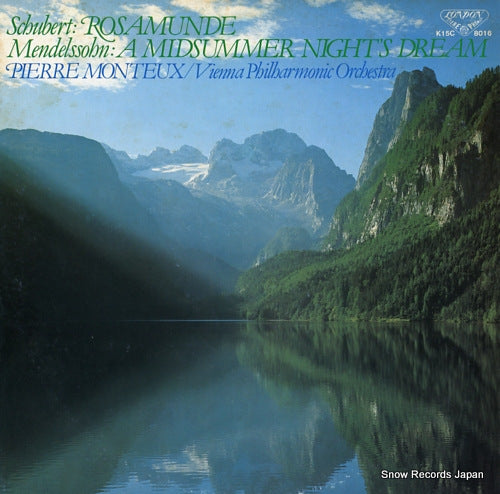MONTEUX, PIERRE schubert; rosamunde, d.797, incidental music K15C8016