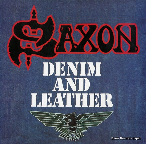 SAXON denim and leather P-11113G