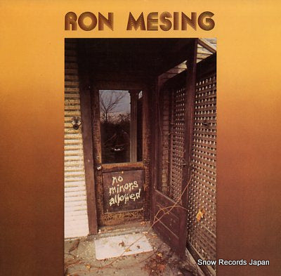 MESING, RON no minors allowed FF067