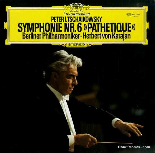 KARAJAN, HERBERT VON tchaikovsky; symphonie nr.6 "pathetique" MG1063